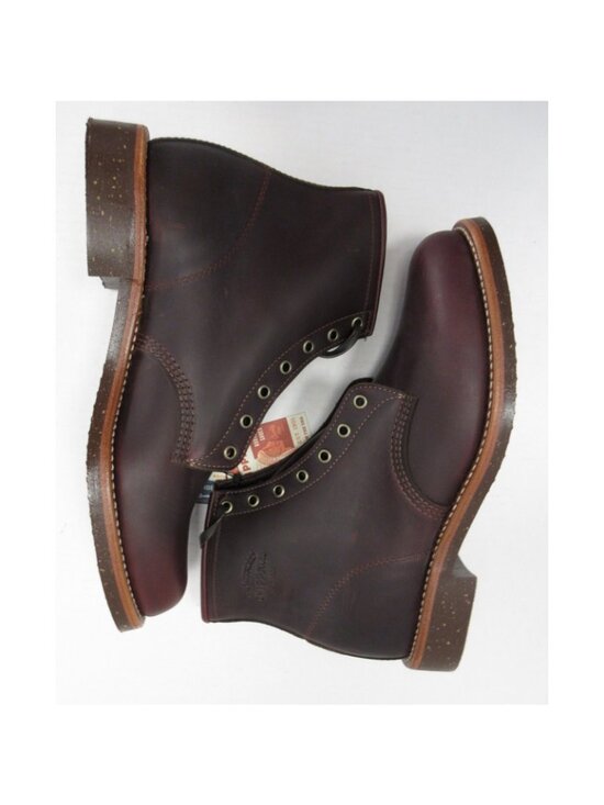 Chippewa Boots 11D Red Leather Service Boot Handcrafted 1901M25 NEW main image 8
